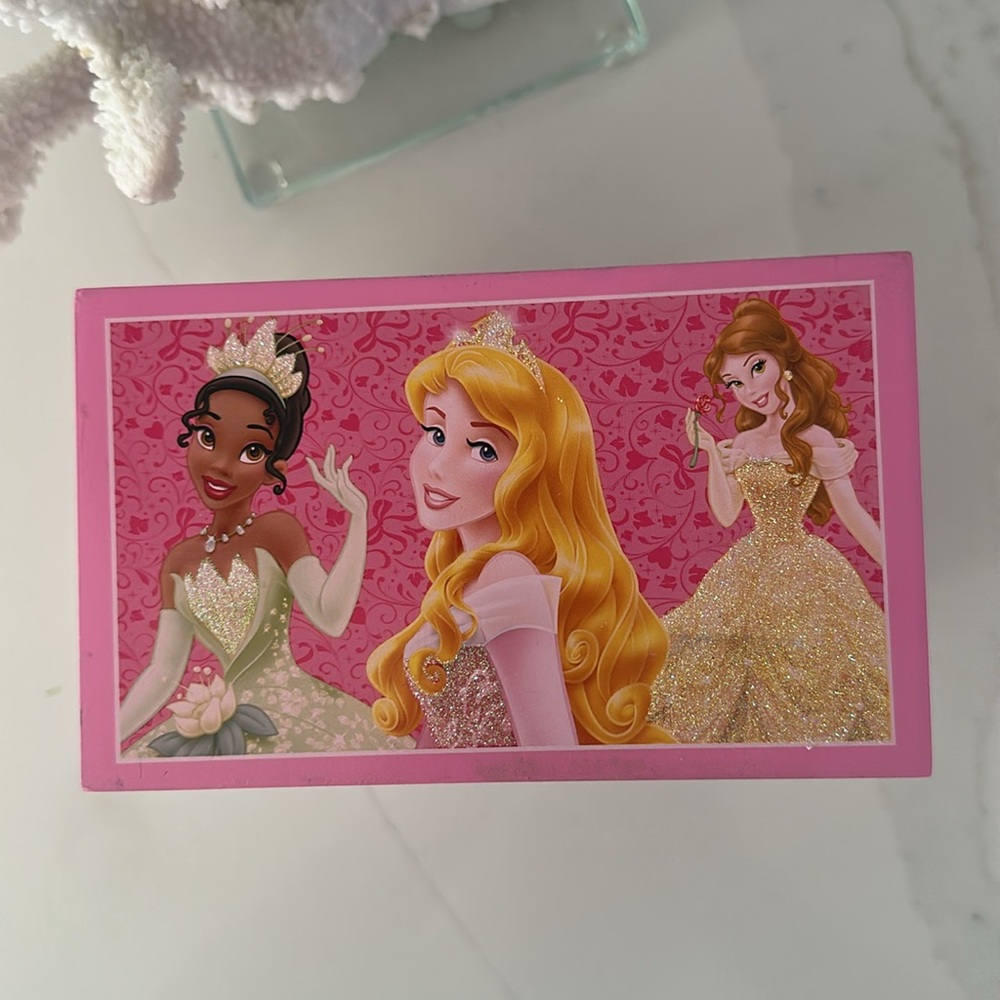 Disney Princess wooden girls Jewelry Box. Color pink. - Picture 6 of 6